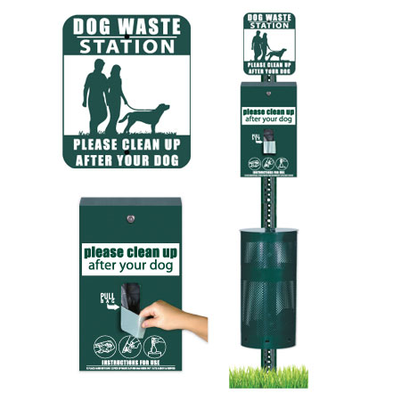 Outdoor Pet Waste Station - BENO MANUFACTURE